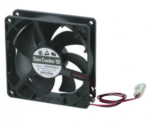 ファンモーター2機(DCブラシレスファンモーター) 2003-2015年度対応